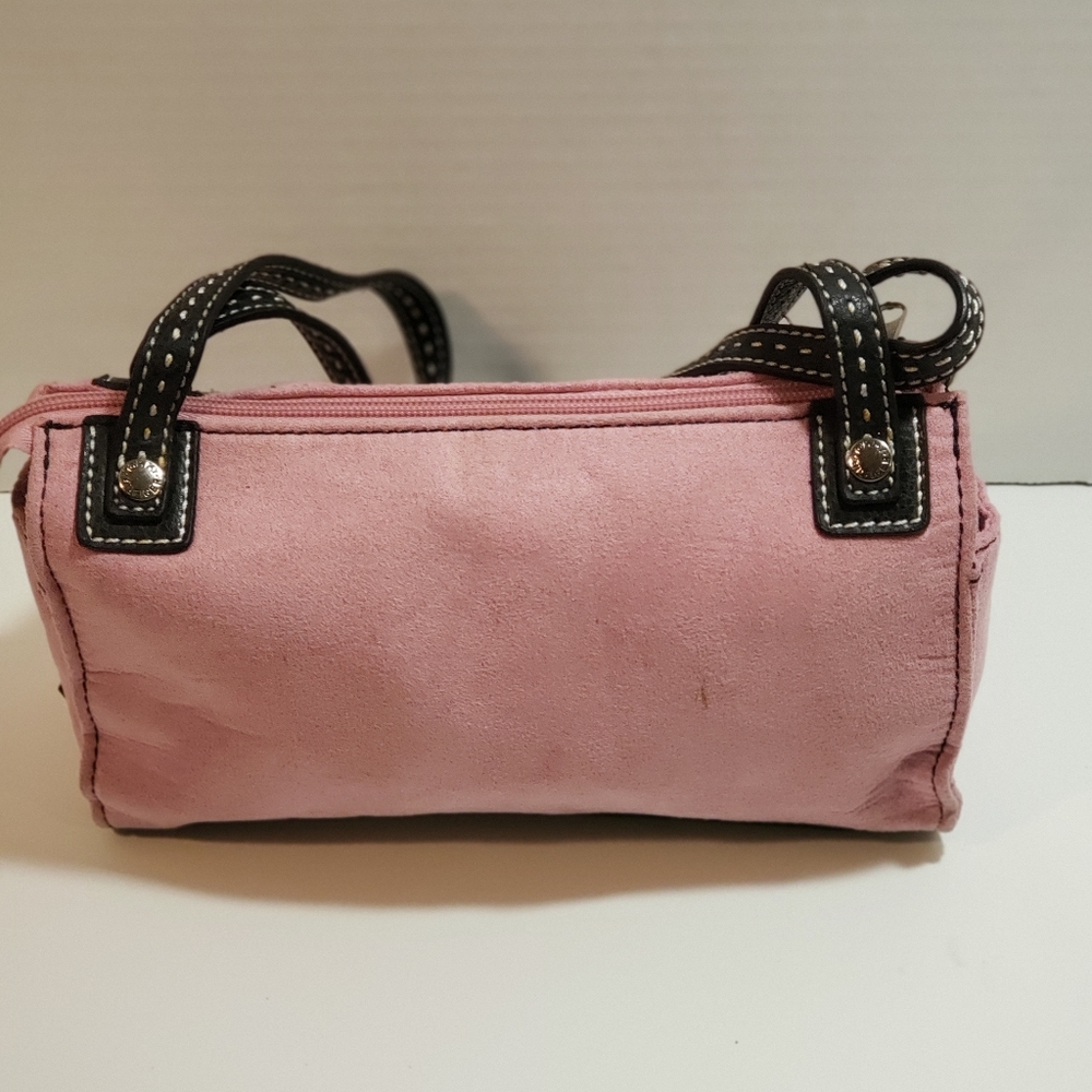 Faux Suede Purse